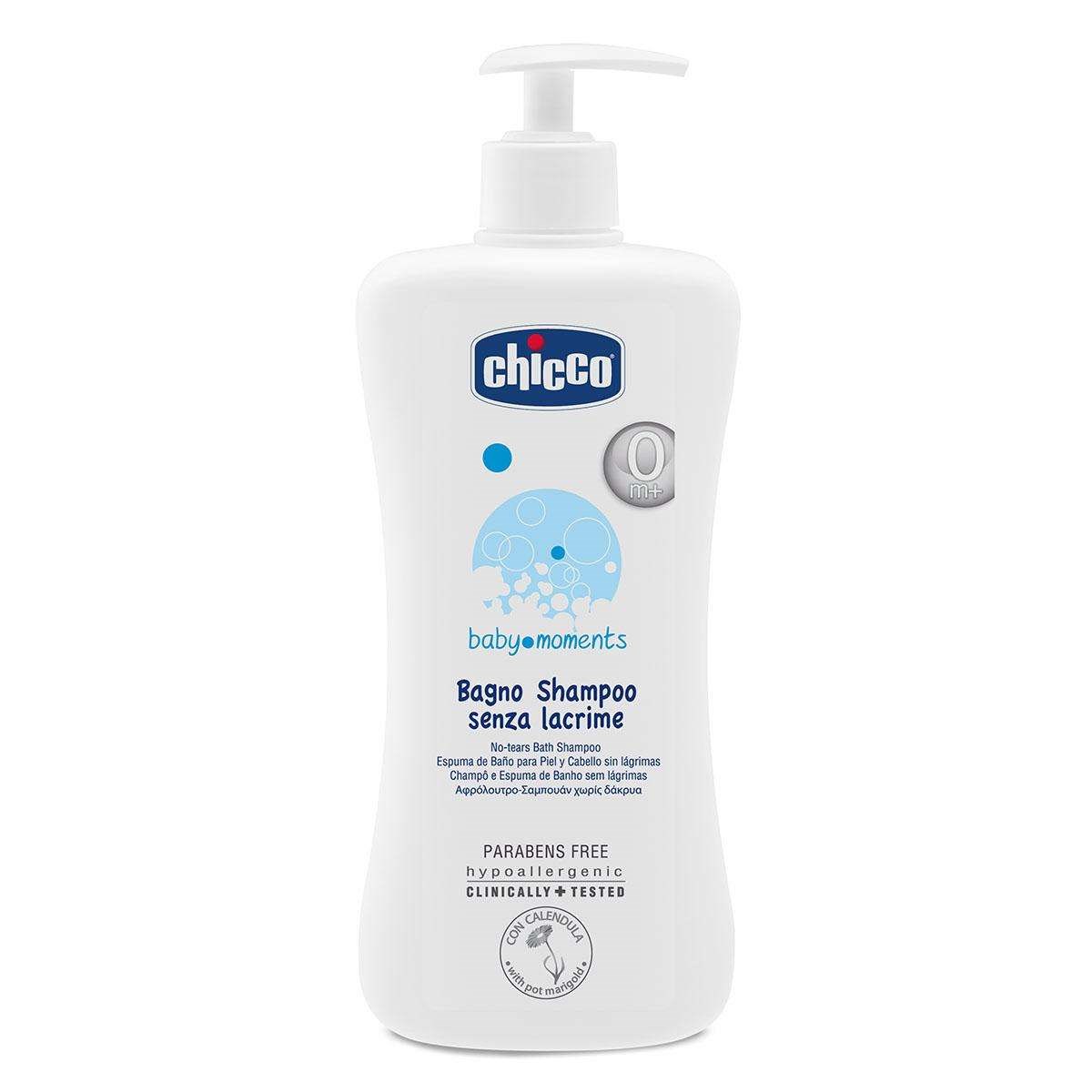 Chicco Baby Moments Göz Yakmayan Saç Ve Vücut Şampuanı 500 ml 