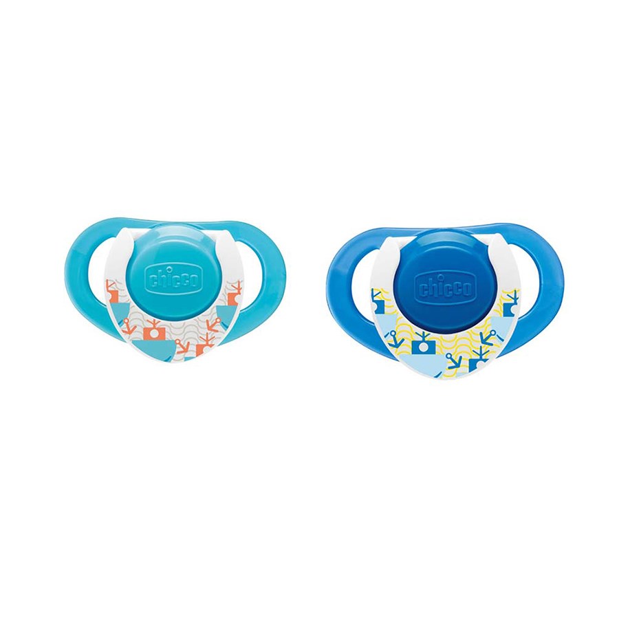 Chicco Physioring Mavi Kauçuk Emzik 12+ Ay 