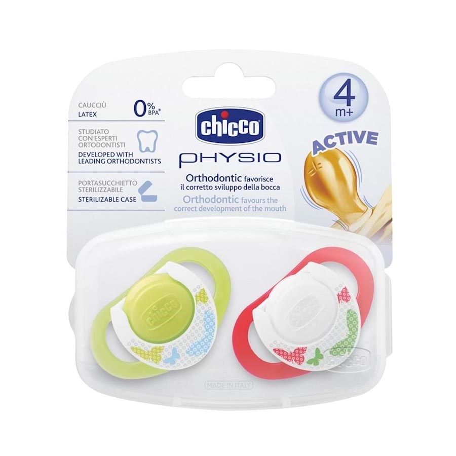 Chicco Physioring Unisex Kauçuk Emzik 4+ay 