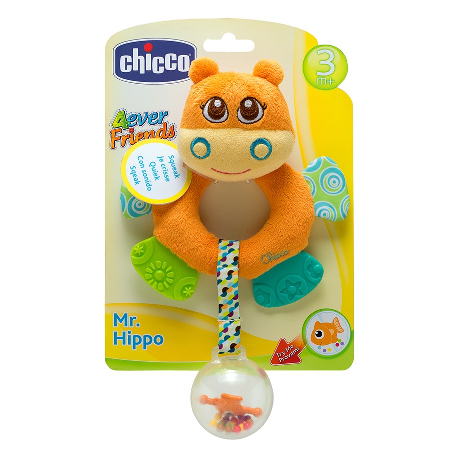 Chicco Hippo Yumuşak Çıngırak 
