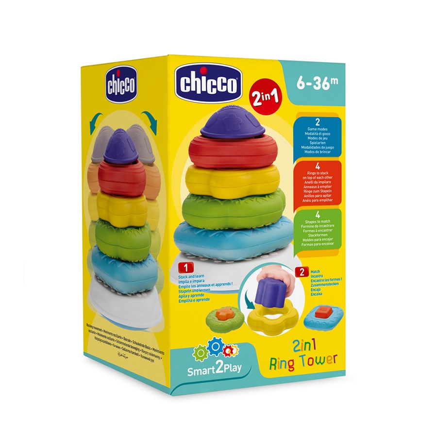 Chicco Bul-Tak Halkalar Kulesi 