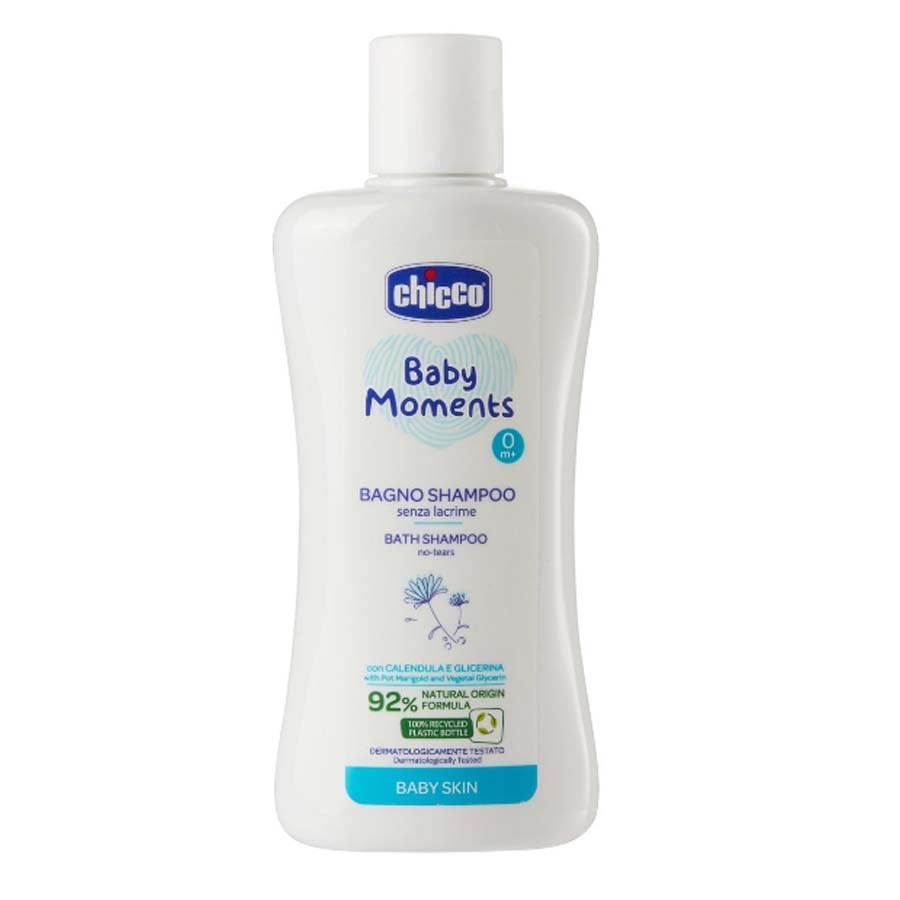 Chicco Baby Moments Saç Ve Vücut Şampuanı 200 ML. 