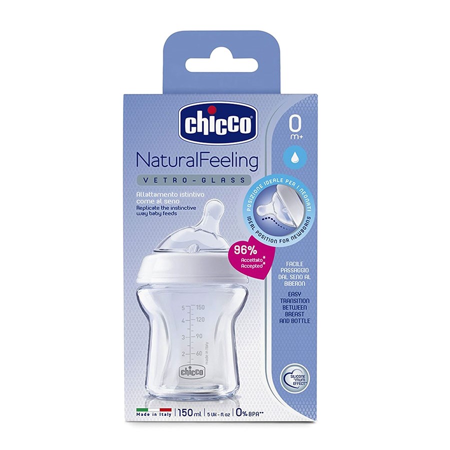 Chicco Natural Feeling Cam Biberon 0 Ay+ 150 ml 