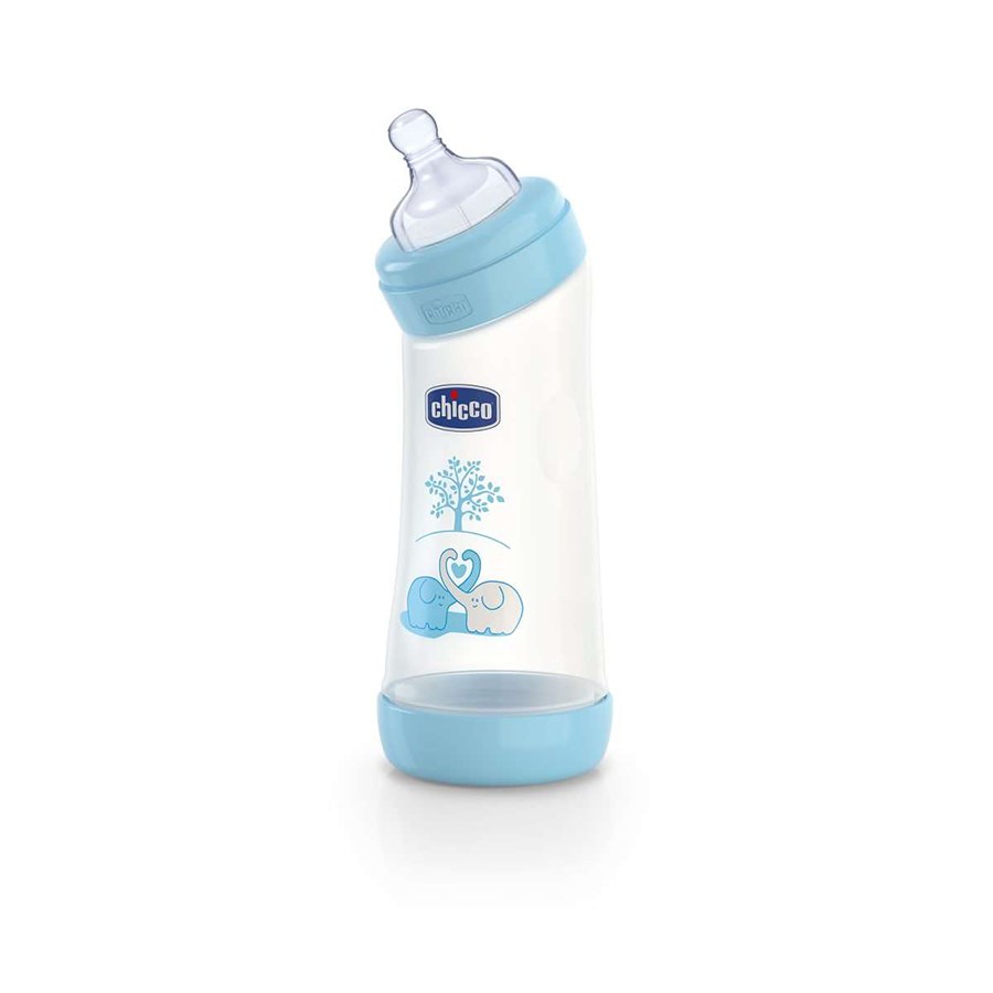 Chicco Wellbeing İlk Açılı Biberon 250 ml Erkek