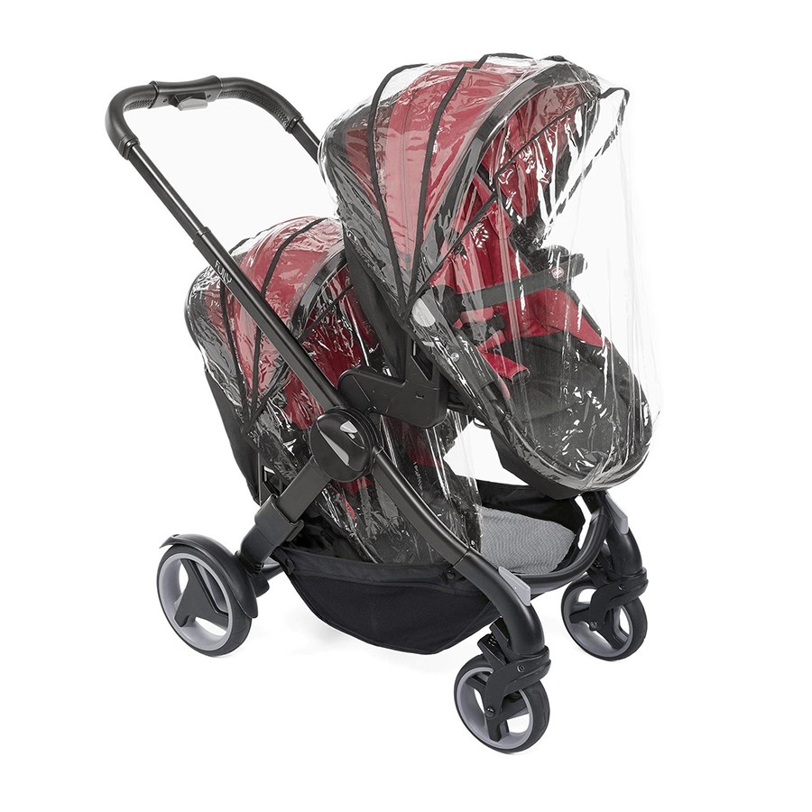 Chicco Fully Twin İkiz Bebek Arabası Red Passion