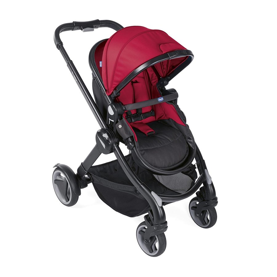 Chicco Fully Twin İkiz Bebek Arabası Red Passion