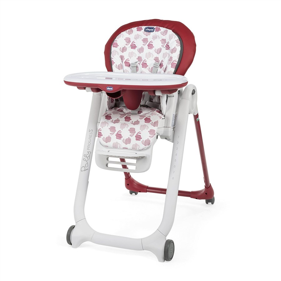 Chicco Polly Progress 4W Mama Sandalyesi Red