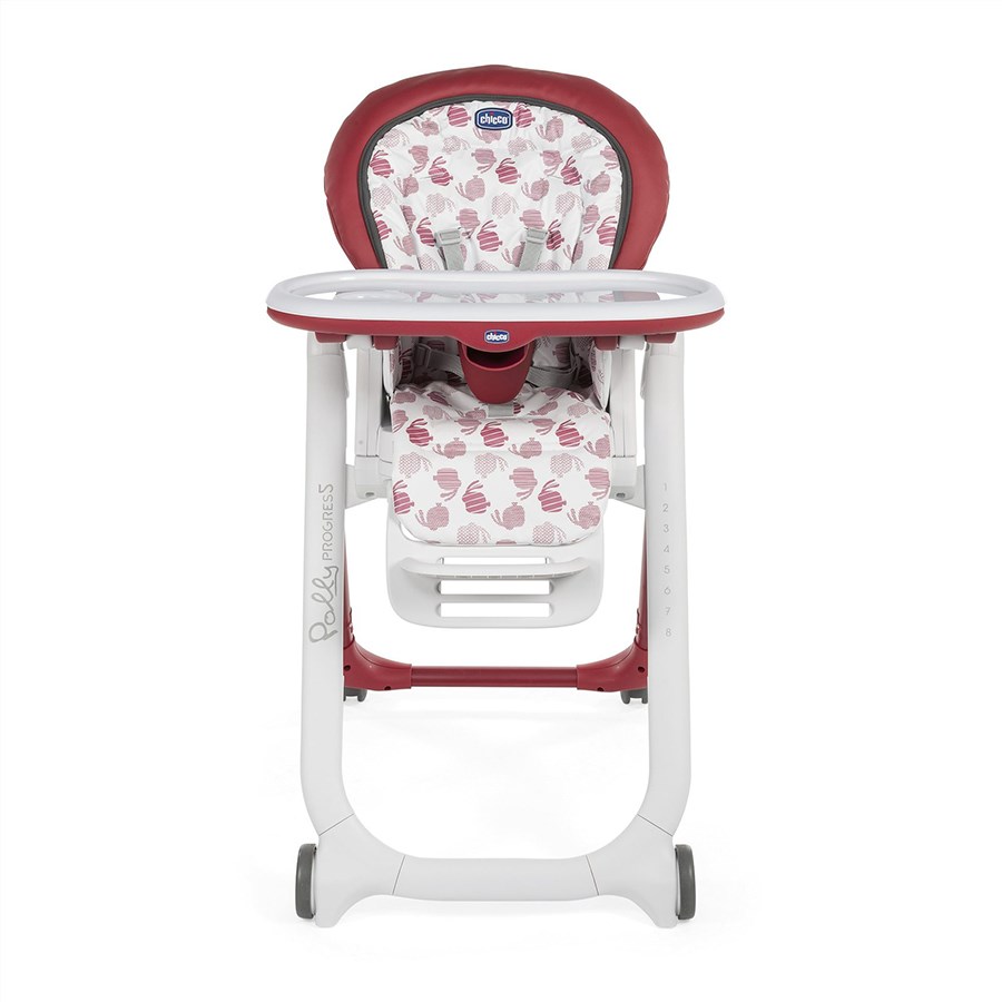 Chicco Polly Progress 4W Mama Sandalyesi Red