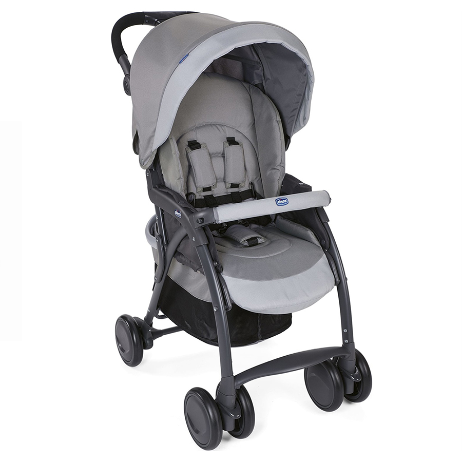 Chicco Simplicity Plus Top Bebek Arabası Grey