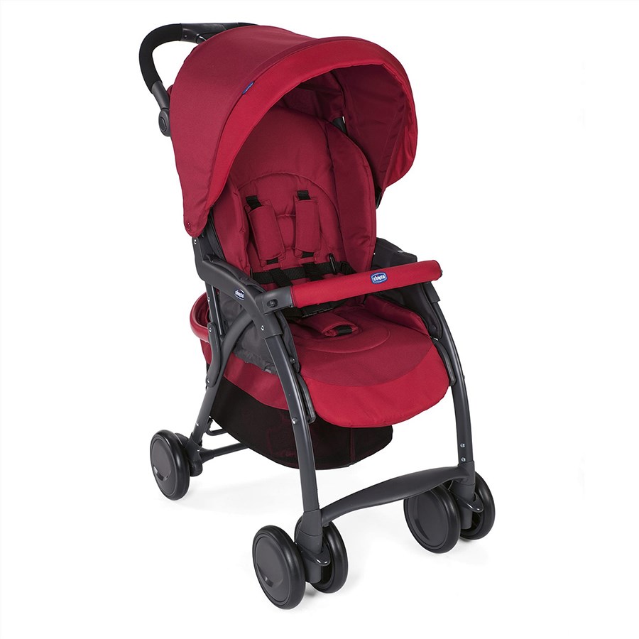 Chicco Simplicity Plus Top Bebek Arabası Scarlet