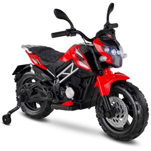 Babyhope Motocross Akülü Motor 12v-Kırmızı