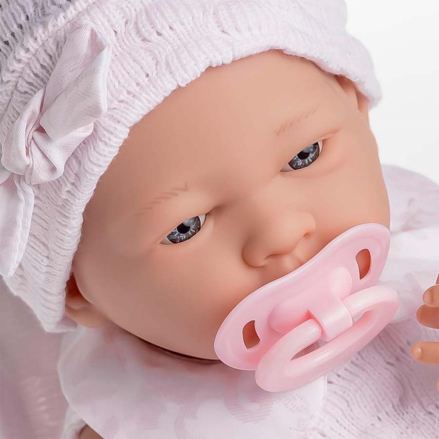 Berenguer Yenidoğan Kız Bebek 38 Cm.-Battaniye 