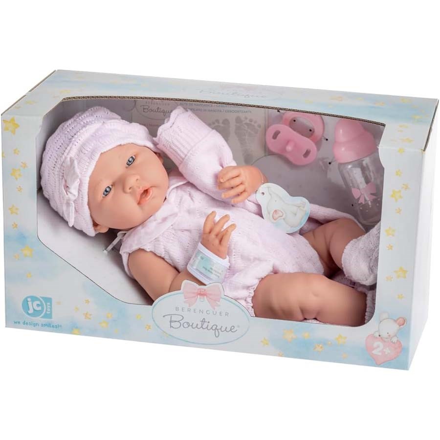 Berenguer Yenidoğan Kız Bebek 38 Cm.-Battaniye 