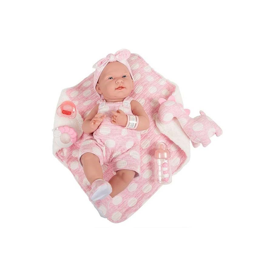 Berenguer Gerçekçi Yenidoğan Kız Bebek 38 Cm.-Dino 