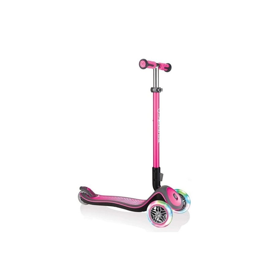 Globber Elite Deluxe Işıklı Scooter - Pembe 