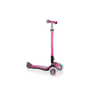 Globber Elite Deluxe Işıklı Scooter - Pembe