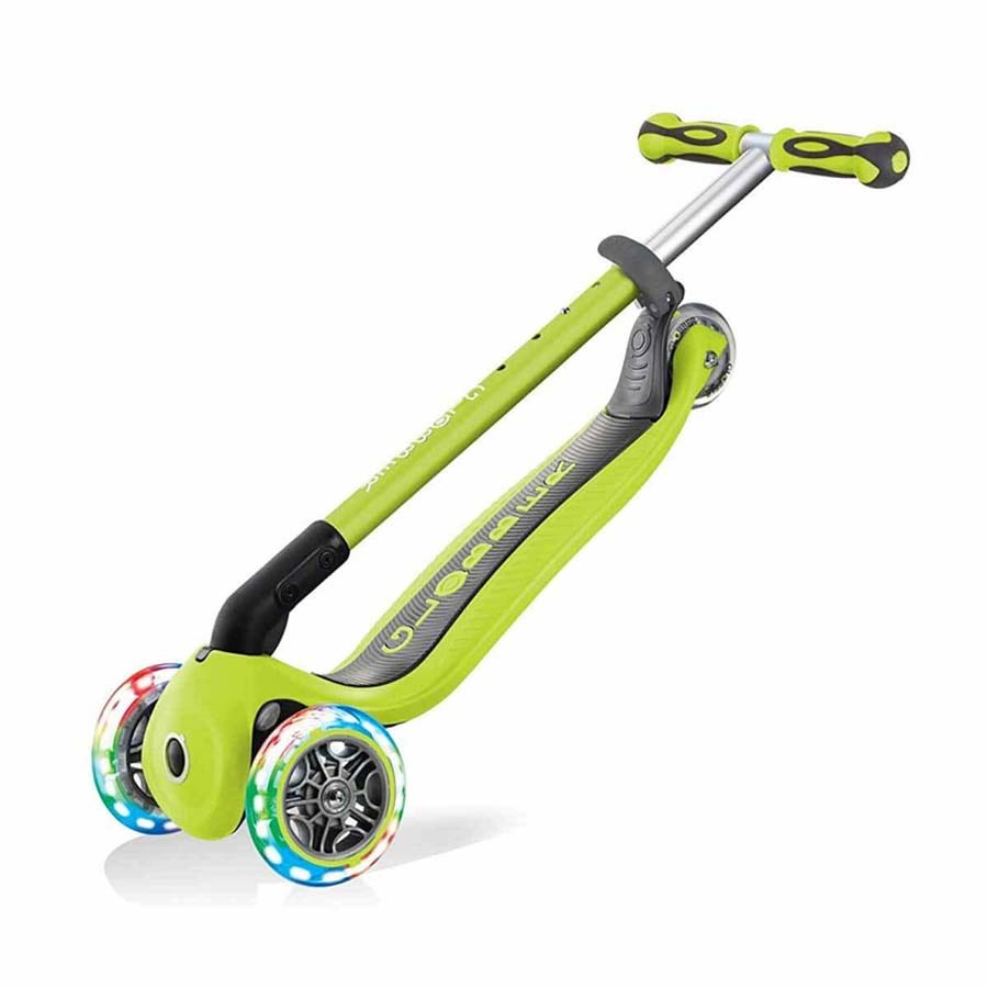 Globber Go Up Deluxe Işıklı Scooter - Yeşil 