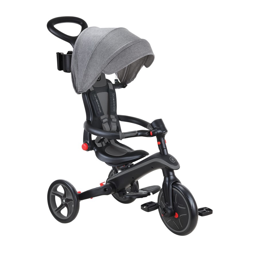 Globber Explorer 4in1 Katlanabilir Bisiklet - Siya 
