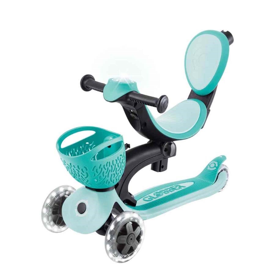 Globber Go Up Baby 360 Işıklı Scooter - Koyu Mint 