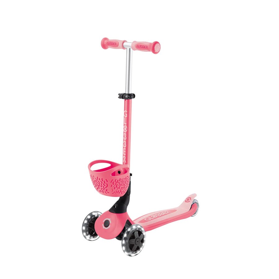 Globber Go Up Baby 360 Işıklı Scooter-P.Pembe
