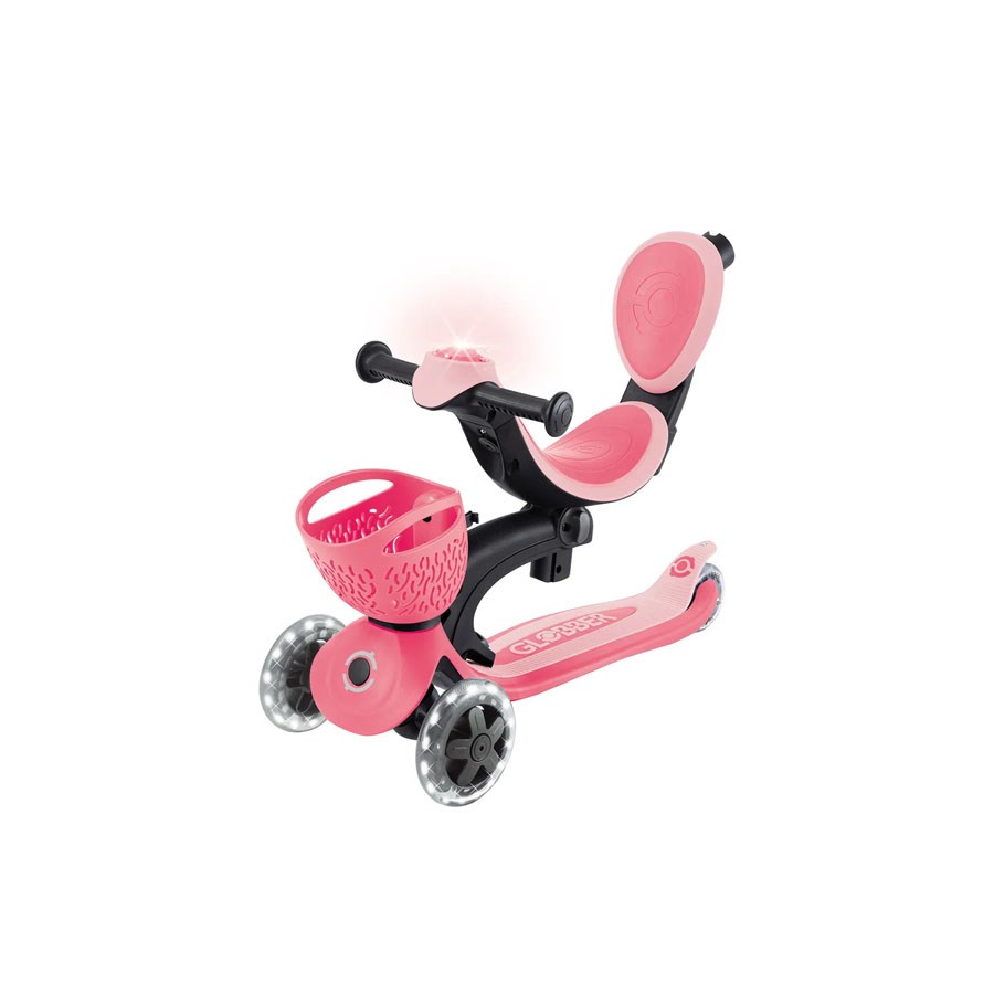 Globber Go Up Baby 360 Işıklı Scooter-P.Pembe 