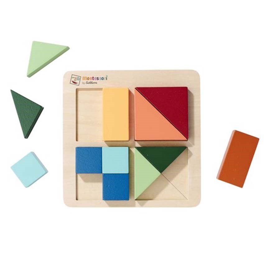 Eichhorn Montessori Şekil Bulmaca 