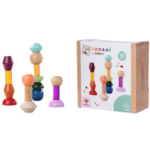 Eichhorn Montessori Ahşap Boncuk Dizme Oyunu