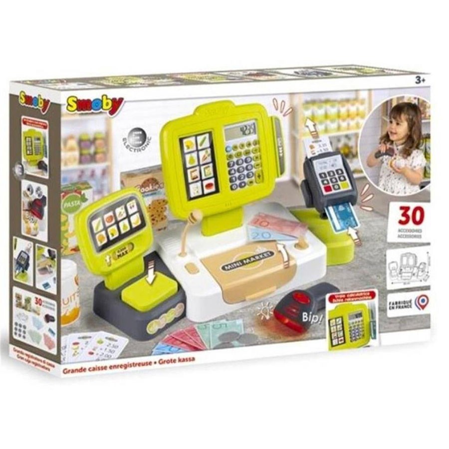 Smoby Elektronik Büyük Yazar Kasa 