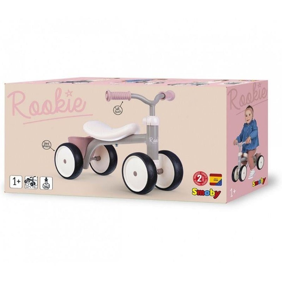 Smoby Rookie 4 Tekerlekli Bingit Bisiklet Pembe 