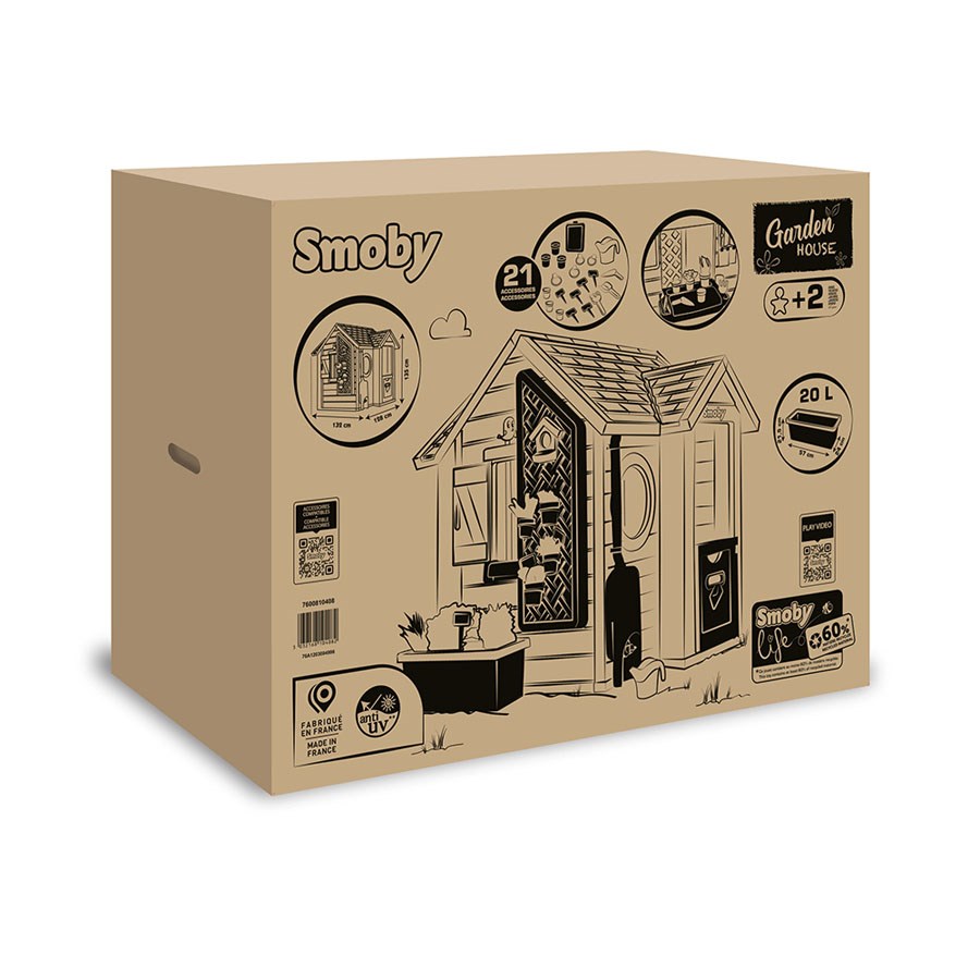 Smoby Life Bahçe Evi 
