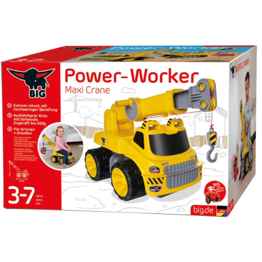 BIG Power Worker Maxi Crane 