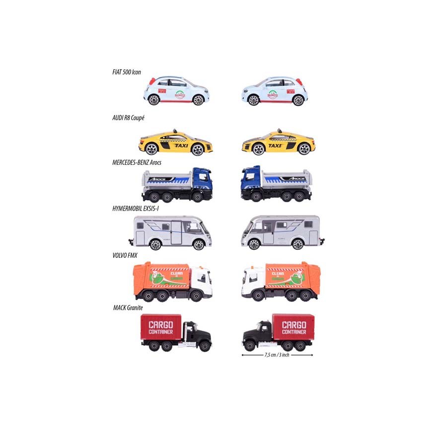 City Premium Vehicles 6-asst. 