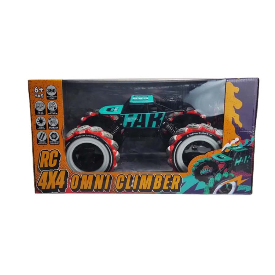 Işıklı-Müzikli Dağ Aracı 4x4 R/C 