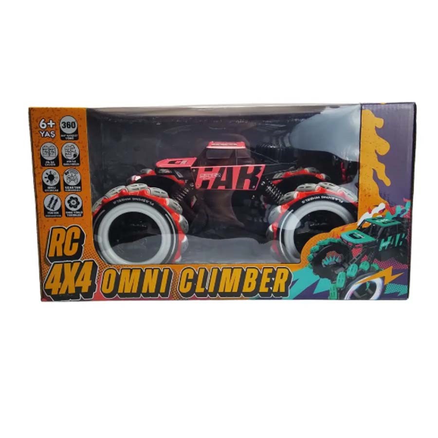 Işıklı-Müzikli Dağ Aracı 4x4 R/C 