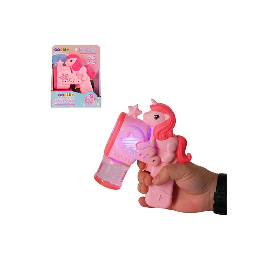 Unicorn Işıklı Baloncuk Makinası 