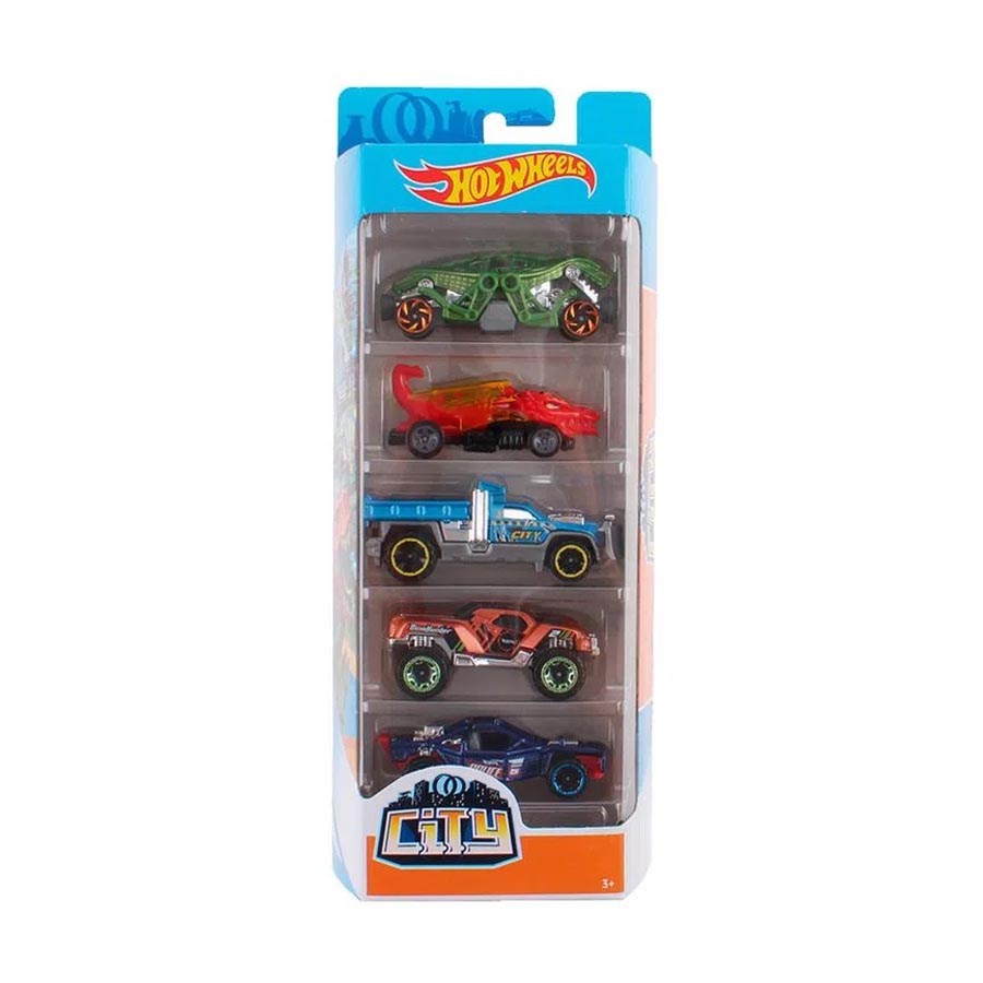 Hot Wheels 5'li Araba Seti City
