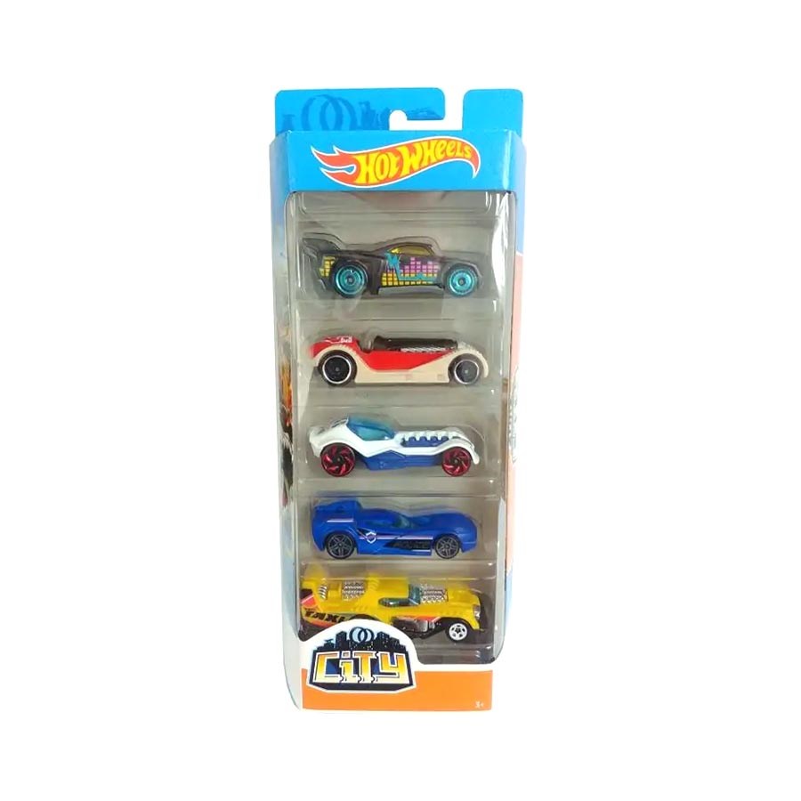 Hot Wheels 5'li Araba Seti City