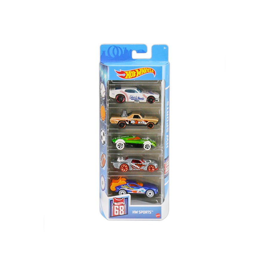 Hot Wheels 5'li Araba Seti Hw Sports