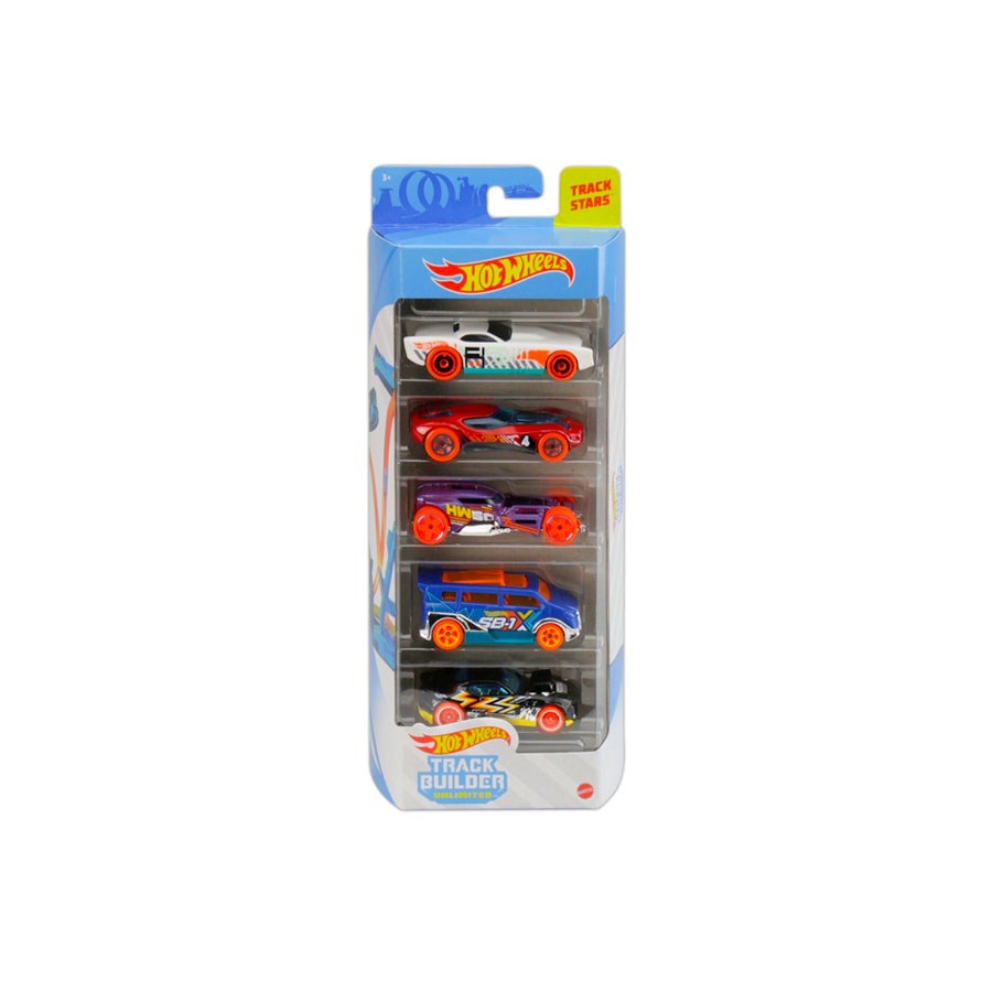 Hot Wheels 5'li Araba Seti Track Builder