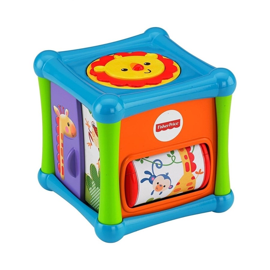 Fisher Price Sevimli Hayvanlar Aktivite Küpü 