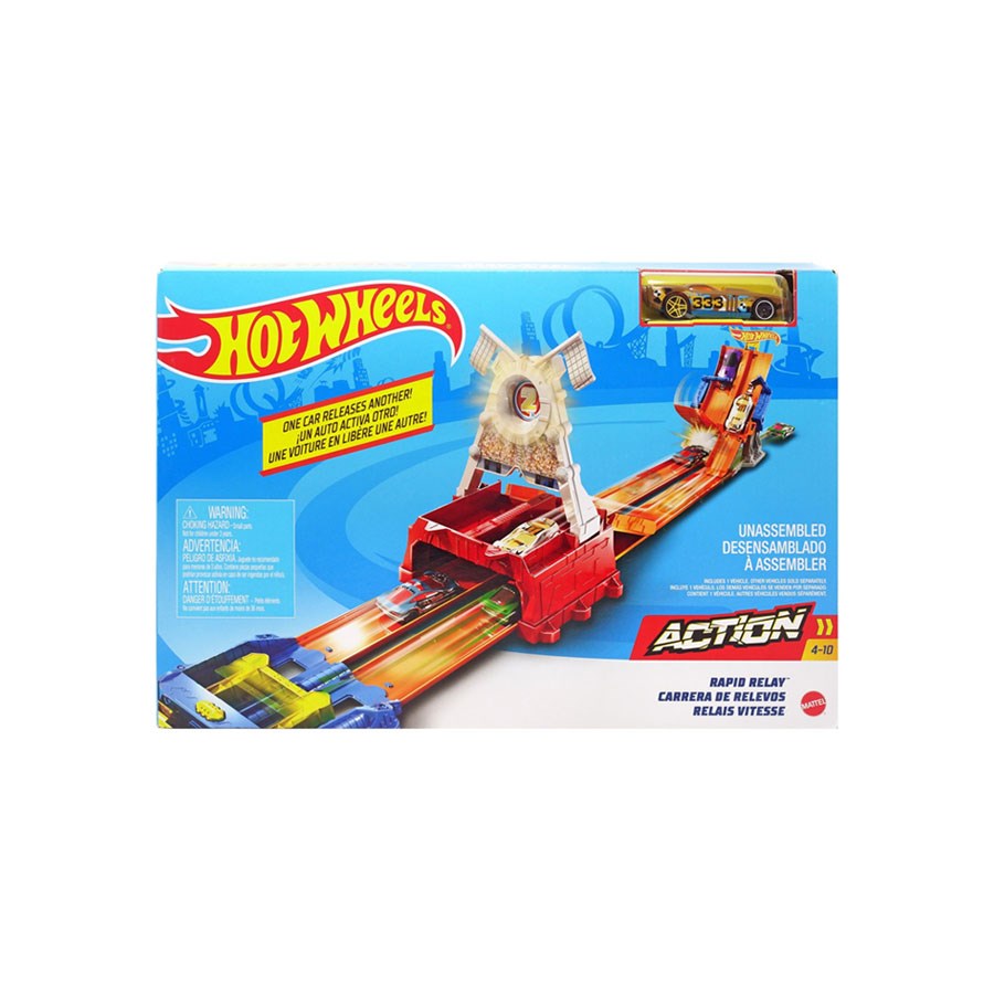 Hot Wheels Hız Parkuru Bayrak Yarışı