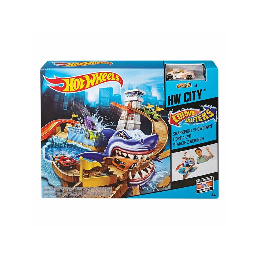 Hot Wheels Renk Değiştiren Delüks Araçlar Oyun Seti 
