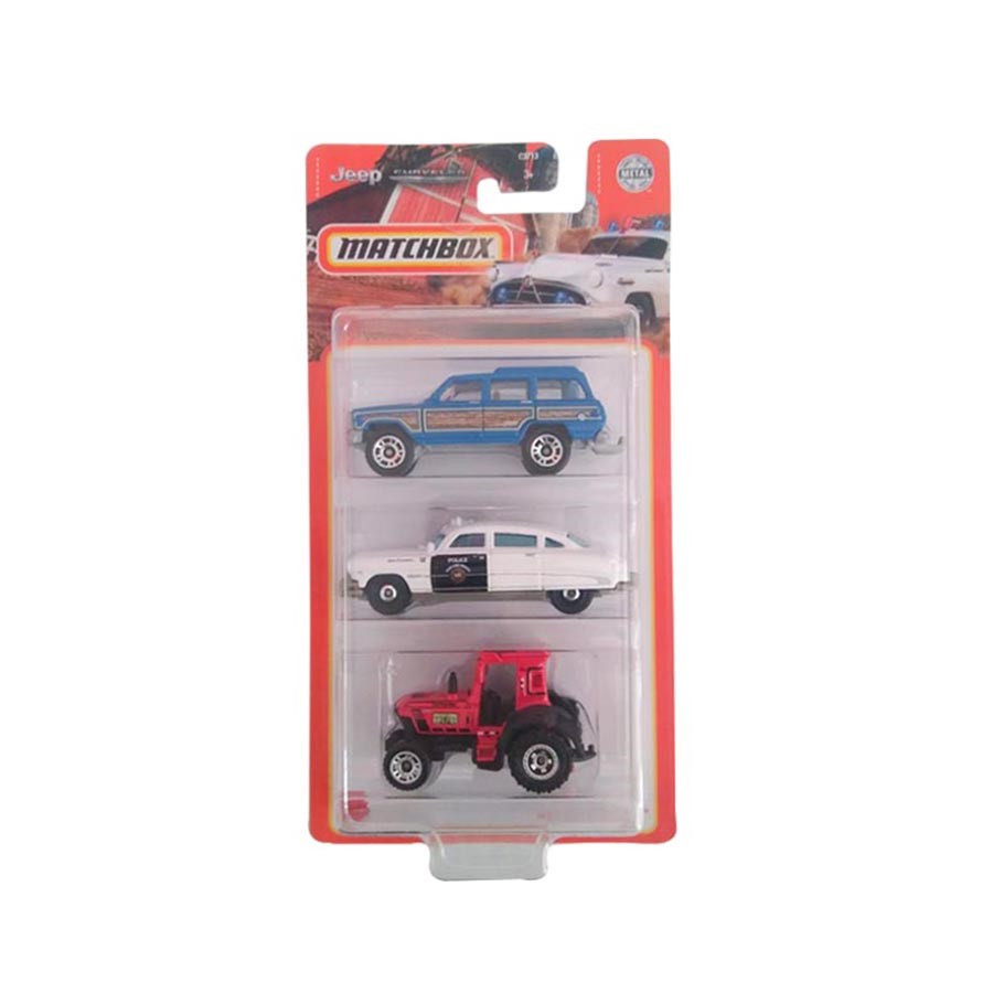 Matchbox Üçlü Araba Seti 