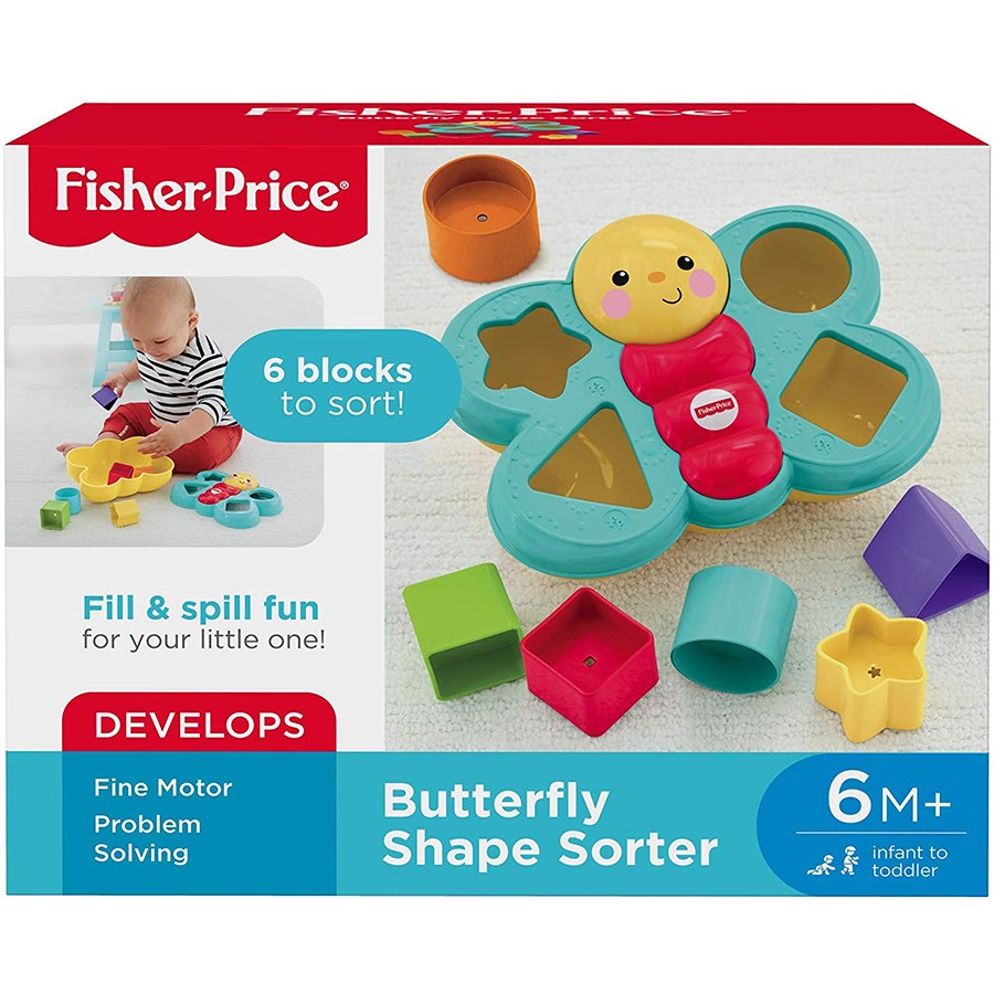 Fisher Price Şekil Eşleştirme Arkadaşı Kelebek 