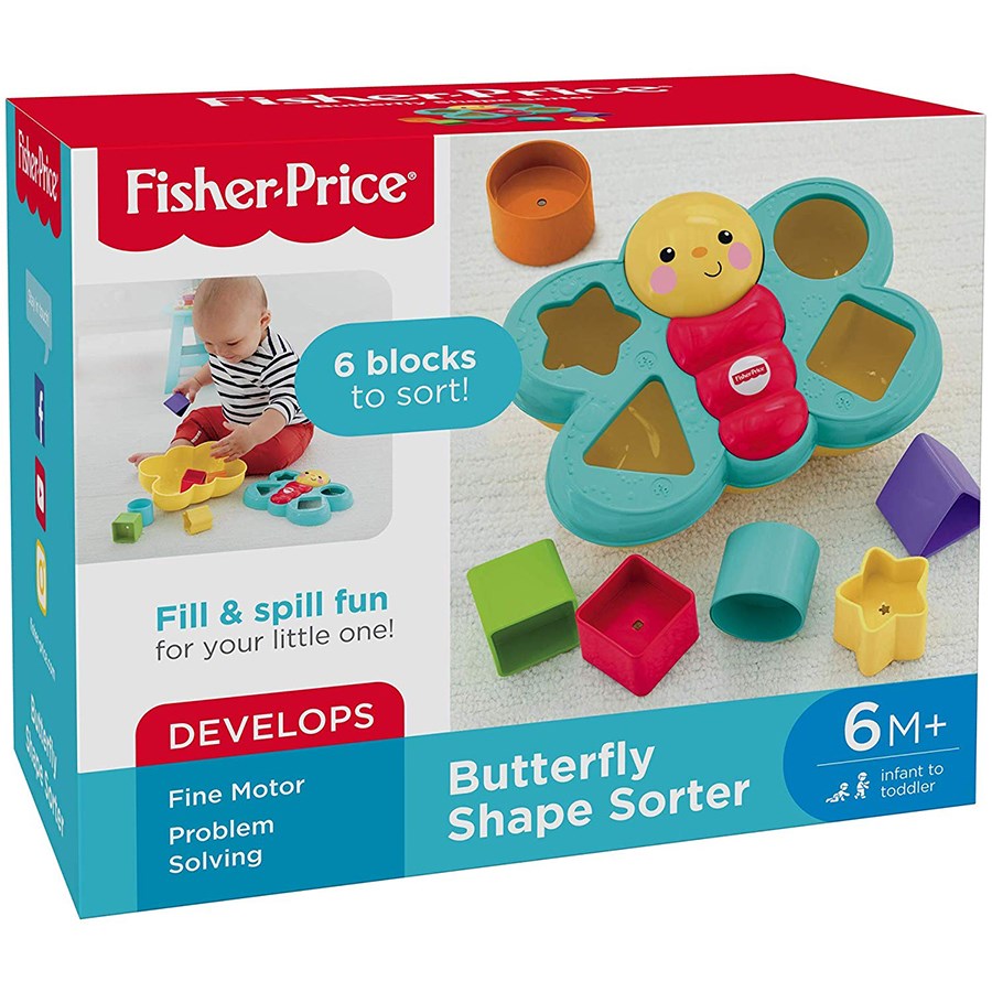 Fisher Price Şekil Eşleştirme Arkadaşı Kelebek 