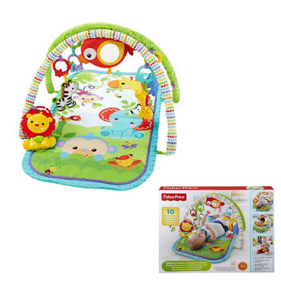 Fisher Price Yağmur Ormanı Jimnastik Merkezi 