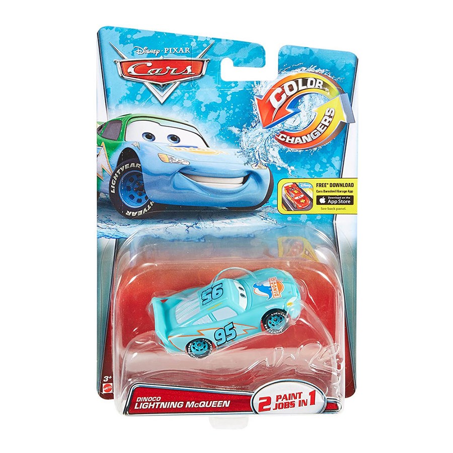 Cars Renk Değiştiren Araçlar Dinoco Mcqueen
