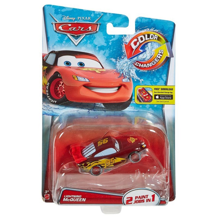 Cars Renk Değiştiren Araçlar Flash Mcqueen