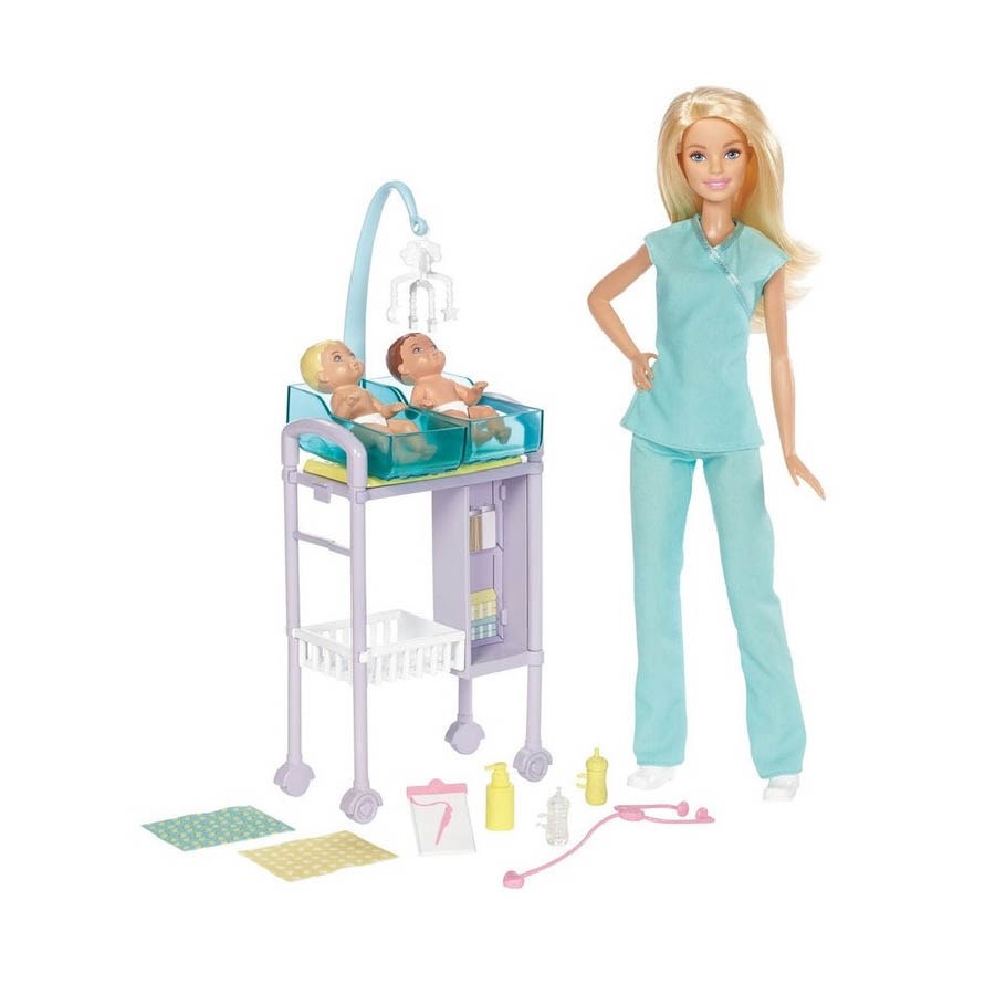 Barbie Ben Büyüyünce Oyun Seti Çocuk Doktoru/