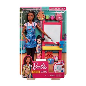 Barbie Ben Büyüyünce Oyun Seti Resim Öğretmeni/